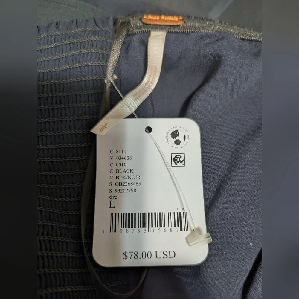 Free People Alice NWT Elegant Black Lace Strapless Top - Picture 4 of 5